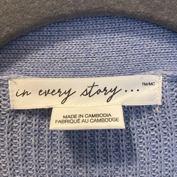 Wrap tie sweater 3X NWT - Picture 5 of 5